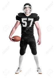 Welche nationalmannschaft wird am ende triumphieren? American Football Spieler Isoliert Auf Weissem Hintergrund Lizenzfreie Fotos Bilder Und Stock Fotografie Image 48604409