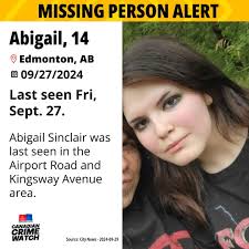 Edmonton Police are asking for the public's help finding a missing teenage  girl who was last seen in the city's northwest