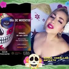 NORMA CASILLAS EN "DÍA DE MUERTOS", 4:00 a 9:00 pm, El Consulado General de  México en Miami y la ciudad de Coral Hables traen para la comunidad  mexicana y hamigos de México la celebración cultural de ...