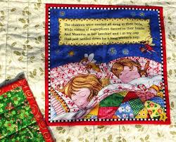 The Night Before Christmas Story Quilt Etsy Christmas Lap Quilt Christmas Quilt Christmas Poems