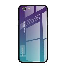 For OPPO A57 / A39 Gradient Color Glass ...