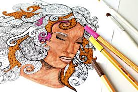 Try dinosaurs coloring book for adults or the culture coloring book to give yourself some peaceful environment. Free Fab Faces Adult Coloring Page