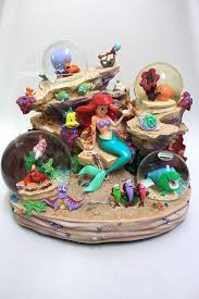 Disney Little Mermaid Snow Globe Snow Globes Disney Snowglobes Disney Little Mermaids