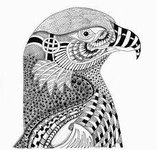 Efie Goes Zentangle Ben Kwok Koala En Eagle Dieren Tekenen Abstracte Tekeningen Zentangle Kunst