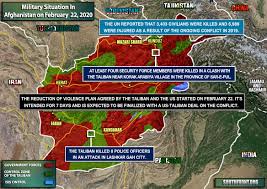 Army map service october 1942. Military Situation In Afghanistan On February 22 2020 Map Update
