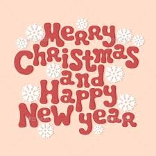 Merry Christmas And Happy New Year Lettering Happy New Year Letter Merry Christmas And Happy New Year Merry Christmas