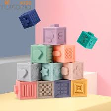 Baby massage is a practice followed by us since ages. Tumama 12pcs Baby Toy Soft Building Blocks Stacking Blocks Touch Hand Balls Baby Massage Rubber Teethers Squeeze Toy Bath Toys Baby Rattles Mobiles Aliexpress