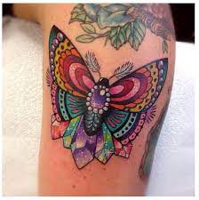 Color Tattoos Gem Tattoo Butterfly Tattoo