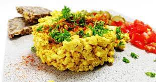 Anti Kater Fruhstuck Veganes Ruhrei Rezept Rezepte Ruhrei Lebensmittel Essen