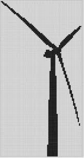Wind Turbine Cross Stitch Pattern Pattern On Craftsy Com Cross Stitch Patterns Cross Stitch Stitch