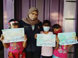 Mewarnai gambar pemandangan khas indonesia alamendah s download gambar gambar untuk mewarnai bagi anak paud gambar. Mahasiswa Kkn T Upgris Ajak Siswa Sd Lomba Menggambar Dan Mewarnai Dengan Tema Seputar Covid 19 Kompasiana Com