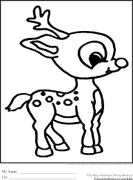 There are tons of great resources for free printable color pages online. Rudolph Ginormasource Kids Coloring Home