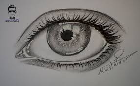 طريقة رسم الاضاءة في العين بقلم الحبر الابيض eye drawing drawing eyes step by step drawings