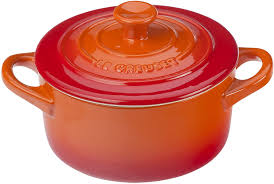 Cocottes are perfect for serving single portions of side dishes or desserts. Amazon Com Le Creuset Stoneware Mini Round Cocotte 8 Oz Flame Kitchen Dining