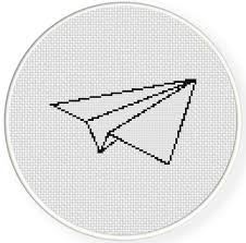 We have almost everything on ebay. Paper Plane 2 Cross Stitch Pattern Daily Cross Stitch