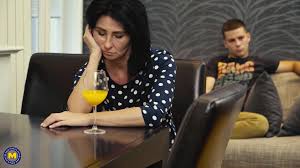 Mom feels depressed but her stepson has what it takes to cheer her up -  Hell Moms