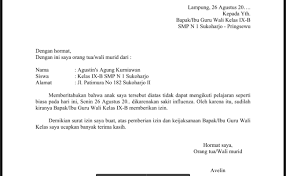 Jun 27, 2020 · surat pemberitahuan kegiatan adalah sebuah surat yang berisi pemberitahuan kegiatan resmi kepada beberapa pihak tertentu mengenai suatu acara, aktivitas, atau pun kegiatan yang akan dilaksanakan selain sebagai media pemberitahuan, surat ini juga berguna sebagai media meminta izin atas acara supaya dapat dilakukan. Contoh Surat Izin Sekolah Smp Karena Ada Acara Keluarga Nusagates