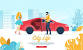 Car Door Open Icon