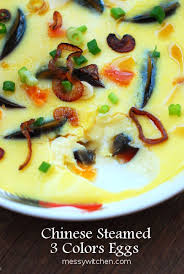 Maybe you would like to learn more about one of these? Chinese Steamed 3 Colors Eggs ä¸‰è‰²è›‹ Messy Witchen
