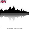 A beautiful minimalist city map poster. 1