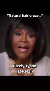 Peace, the iconic and renowned Cicely Tyson talks about how she was a  profound influence