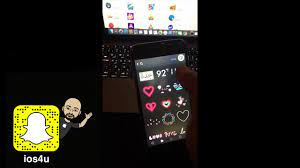 فلتر الساعة ودرجة الحرارة صارت في قسم الستيكرات youtube