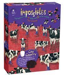 But there is a lot more to it: Impossible 750 Piece Cow Country Puzzle Amazon Sg Toys