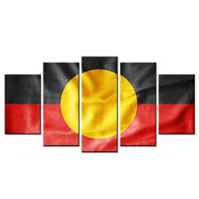 Art is not a helpful noun; 5 Pieces Australian Aboriginal Flag Painting For Living Room Wall Picture Canvas Prints For Living Room Sjm1828 Painting For Living Room 5 Piecespaintings For Wall Aliexpress