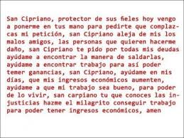 Oracion A San Cipriano Para Que Me Llame Oraciona Oraciones San Cipriano Oracion Oraciones Poderosas