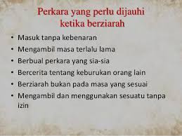 Penyusunan silibus sejarah tingkatan 4 ini dilihat sangat tersusun. Adab Berziarah