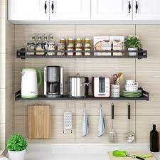 Check spelling or type a new query. Stainless Steel Wall Mounted Kitchen Microwave Storage Wall Shelves Single Layer Black Buy Kitchen Storage Wall Shelves Wall Mouted Orgnizer Shelf Black Kitchen Storage Shelf Product On Alibaba Com