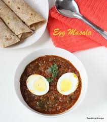 Egg Masala Egg In Onion Tomato Masala Side Dish For Roti Recipe Egg Masala Vegetarian Recipes Recipes