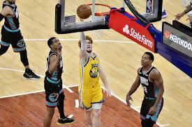 Golden state warriors' nico mannion (2) dribbles. How Nico Mannion Gave Himself A Chance At A Long Term Future With Warriors
