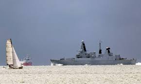 She is the eighth ship to bear the name. Royal Navy Sending Hms Defender Its Third Warship To The Gulf Daily Mail Online