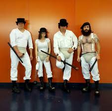 Gruppen Kostume Fur 4 Personen Einfach Selber Machen Maskerix De Clockwork Orange Kostum Gruppen Kostume Karneval Kostum Manner
