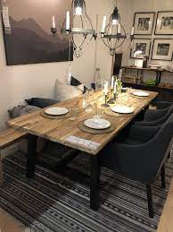 You can choose a wide variety of chairs and tables, and service carts and. Skogsta Ikea Ikea Dining Table Ikea Dining Dining Room Spaces