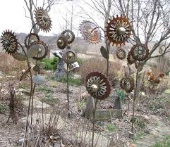 Garden Art Don S Daylily Divider Metal Yard Art Metal Garden Art Yard Art