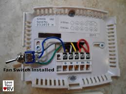 Searching for info about coleman heat pump thermostat wiring diagram? Hunter 42999b Digital Rv Thermostat Upgrading The Oem Thermostat