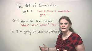 Conversation Skills - How To Keep A Conversation Going - Youtube