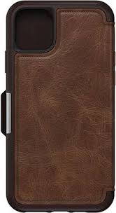 Otterbox Strada Series Folio Case For Apple Iphone 11 Pro Max Espresso Brown 77 62604 Best Buy