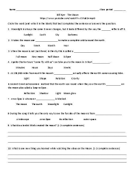Bill Nye The Moon Video Follow A Long Sheet In Word Format So You Can Make Any Changes To Adapt It Better T Basic Sight Words Human Body Worksheets Bill Nye