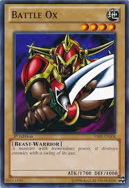 Besides some asian language variants the asian english. This Article Is About The Card For The Characters See Battle Ox Character And Battle Ox Zexal Character The Ara Yugioh Custom Yugioh Cards Monster Cards