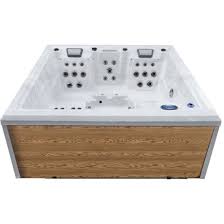 These are usually inflatable and made of vinyl, acetate or nylon. China Europe Good Sale Spa Jacuzzi Whirlpool Spa Outdoor Portable Pool China Spa Hot Tub