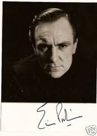 Eric Porter signed photo