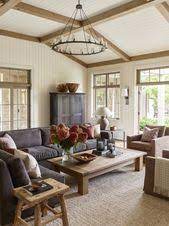 House Tour Tradition Meets Pacific Northwest In This Island Home Traditional Style Living Room Living Room Decor Traditional Neutral Living Room