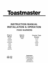 Toastmaster citrus juicer model 1109 parts clear domed cover. Toastmaster 1503t Instruction Manual Pdf Download Manualslib