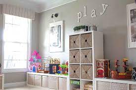 Playroom wall decor alphabet sun numbers watercolor rainbow nursery wall art set of 3 printables playroom art prints digital download lilyreed 5 out of 5 stars (6,769) sale price $10.62 $ 10.62 $ 12.49 original price $12.49 (15% off. Beautiful Toddler Playroom Organization And Diy Decor Ideas