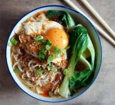 Ramen has soared in popularity in the past decade. Miso Ramen Soup With Pakchoi And Poached Egg Recipe Japan Centre