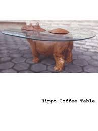 Hippo Coffee Table Coffee Table Resort Furniture Table