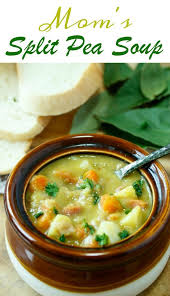 Carrots Onions Potatoes Split Peas And Ham Blend Perfectly Together In This Rich And Flavorful Soup The Best Rec Split Pea Soup Recipe Soup Recipes Recipes